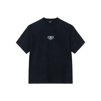 Balenciaga Bb Paris Icon Medium Fit T shirt