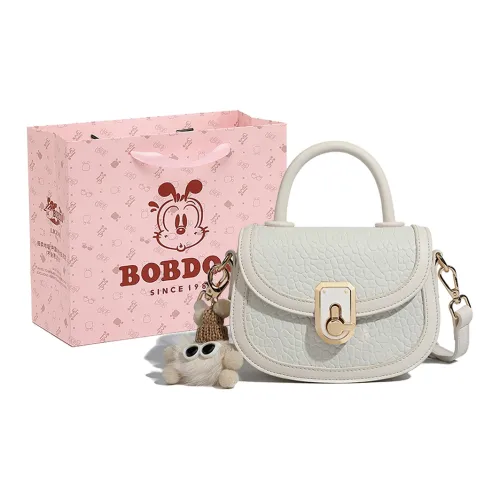 BOBDOG PU Shoulder Bag Crossbody Bag Handbags Small Size Women's Ecru
