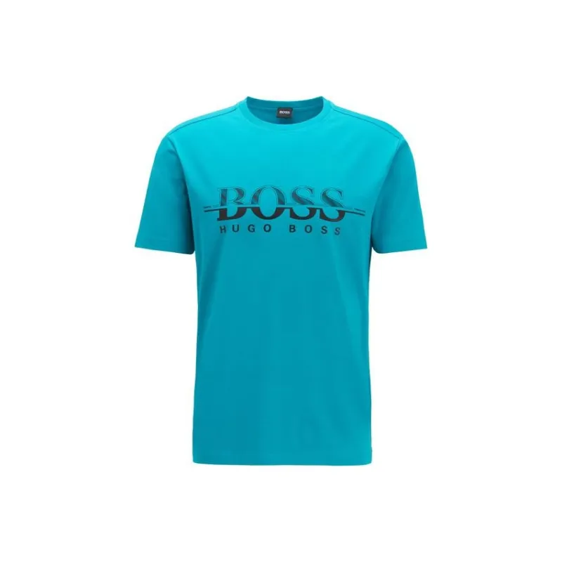 HUGO BOSS T Shirts Men Turquoises-0