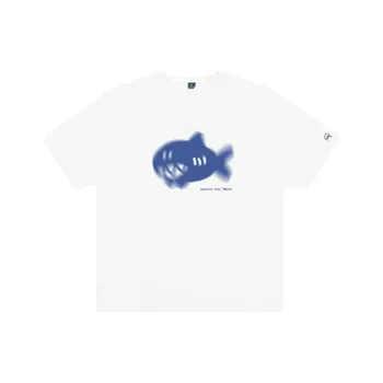 Black Cat Pixel T-Shirts Unisex White