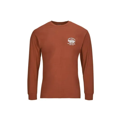 Vans Repair Ls T-Shirt Men's Brown