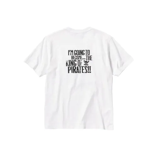 UNIQLO x HAIZEIWANG One Piece Collaboration Edition SS23 T Shirt Unisex White