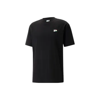 PUMA Set in Sleeve T Shirt Unisex Black