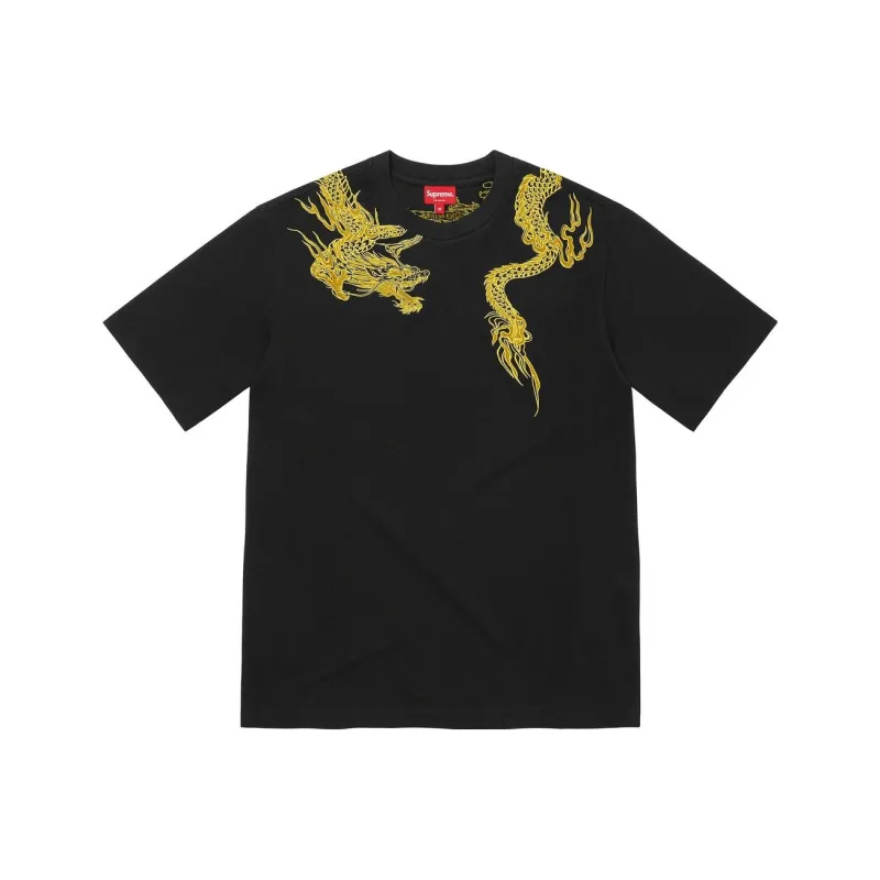 Supreme Dragon Wrap S/S Top-0