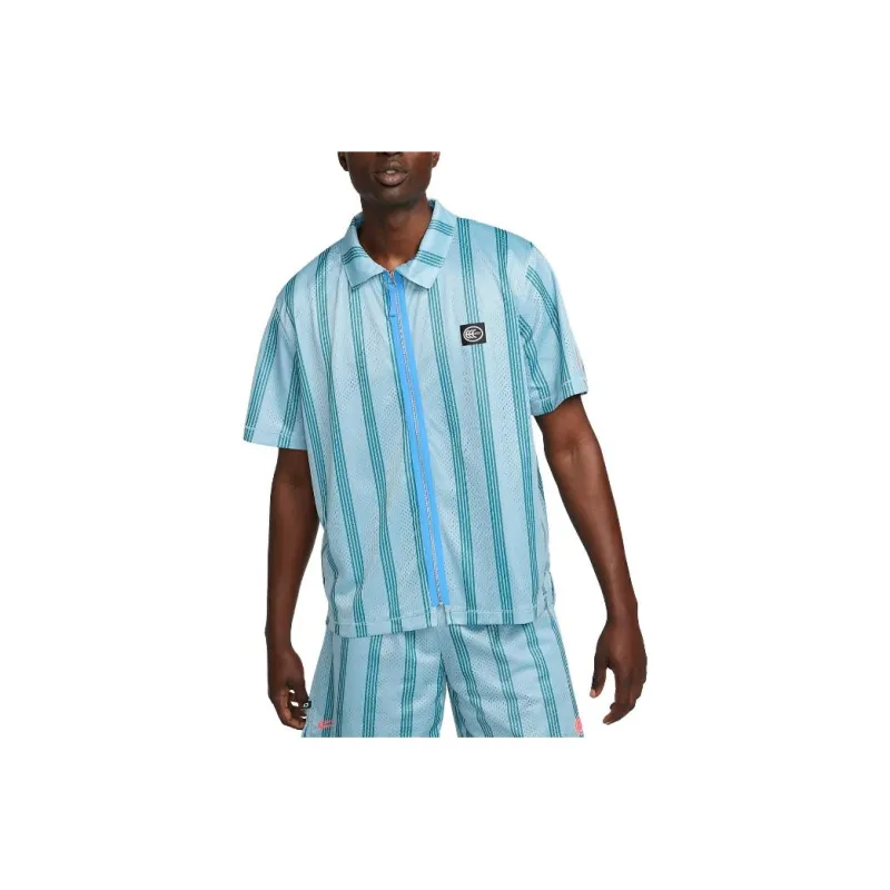 Nike T Shirts Men Sky Blue-0