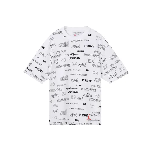 Jordan Set in Sleeve T Shirt Men's White