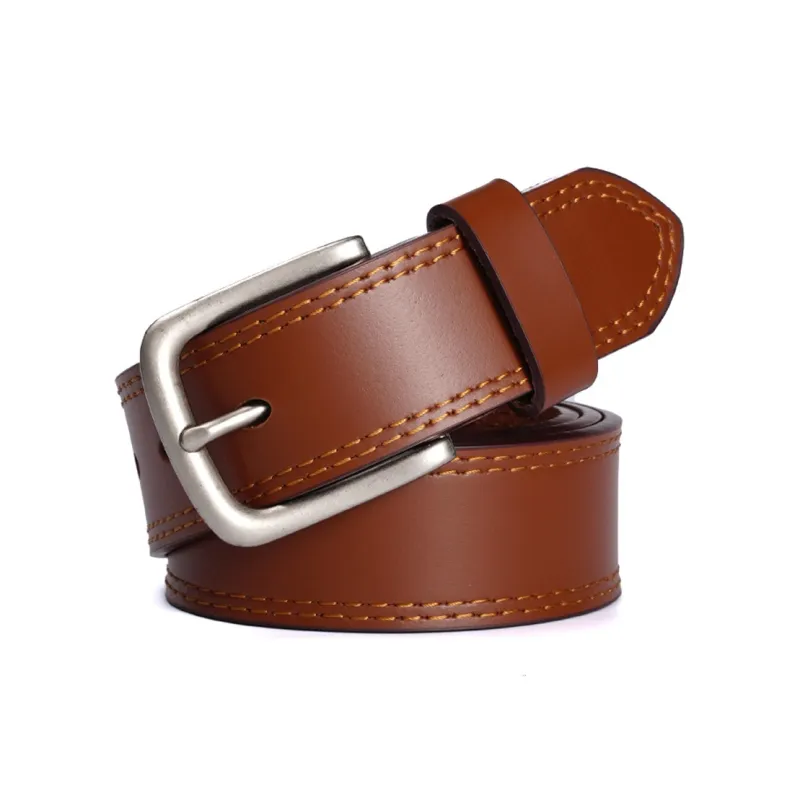 JW Top Grain Cow Leather Belts Men's 3.5CM-6