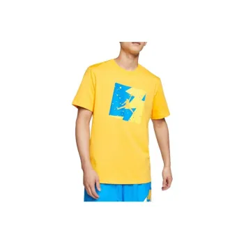 Jordan T Shirts Men Yellow