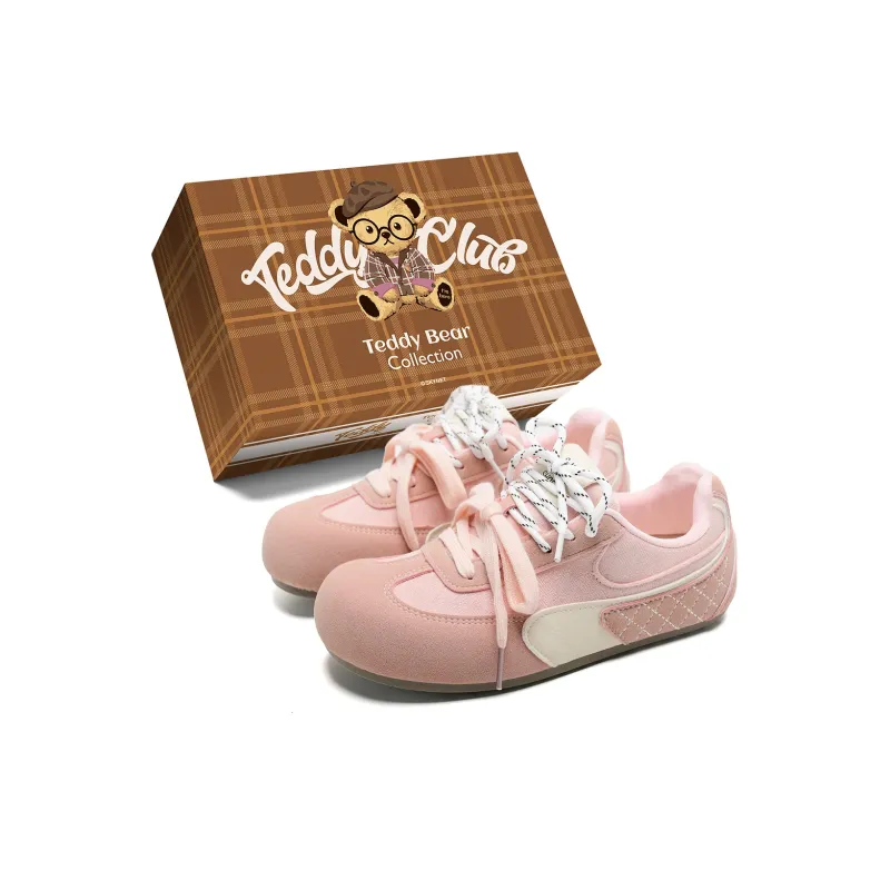 Teddy Bear Collection Slip Resistant, Abrasion Resistant, Lightweight Low Top Casual Shoes Women's-7