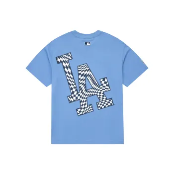 MLB Set in Sleeve T Shirt Unisex Blue