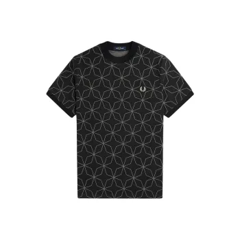 FRED PERRY T Shirts Men Black