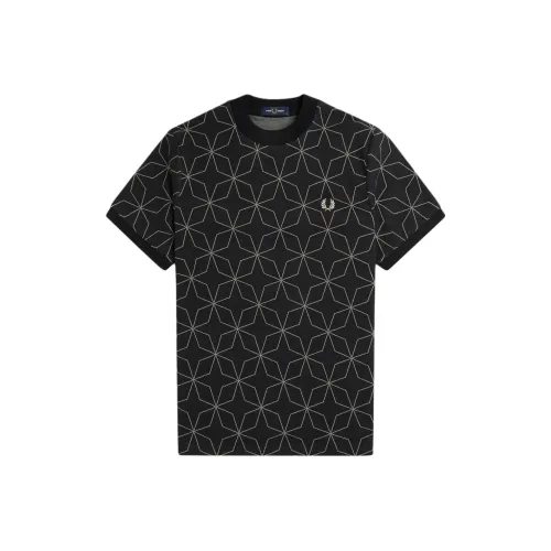 FRED PERRY T Shirts Men Black