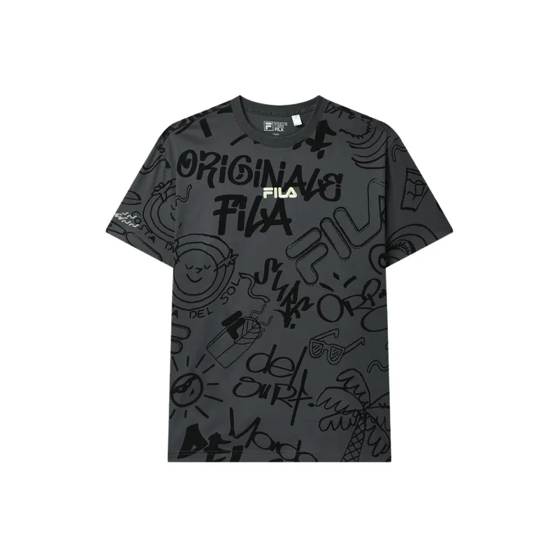 FILA T Shirt Men's All Over Print-0
