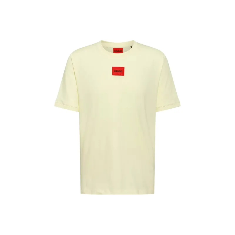HUGO BOSS T-Shirts Men Light Yellow-0