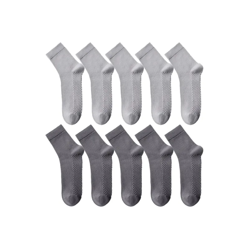 Cotton Gene Mid Calf Socks Men's Combo Set-25