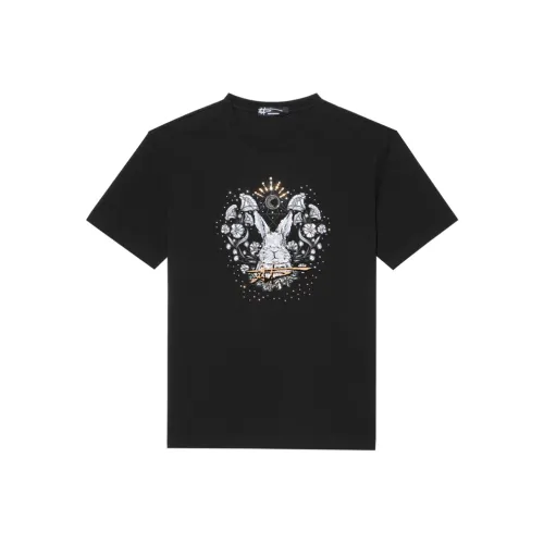 ANDREW MACKENZIE T-Shirts Men Black