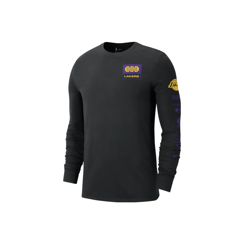 Nike Los Angeles Lakers Essential Men's Nike Nba Long Sleeve T Shirt-0