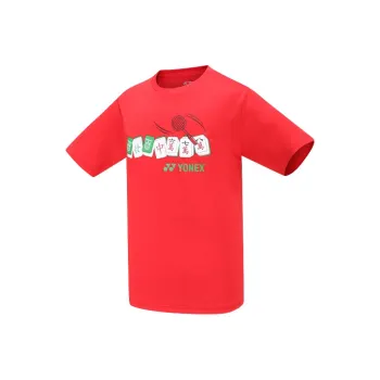 YONEX T-Shirts Men Fresh Red