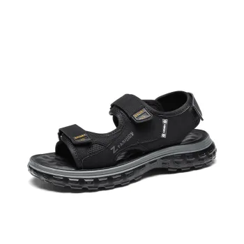 Medd Beach Sandals Men Black Gray