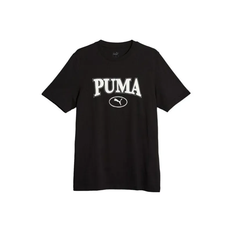 PUMA Set-in Sleeve T-Shirt Men's Black-0