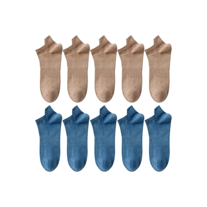 Cotton Gene Ankle Socks Men's Combo Set-19