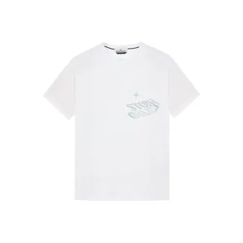 STONE ISLAND T Shirts Men True White