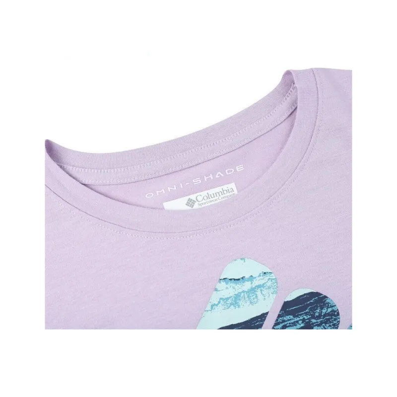 Columbia SS24 T Shirt Women's Purple-3