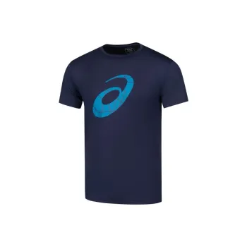 Asics T-Shirts Men Navy Blue