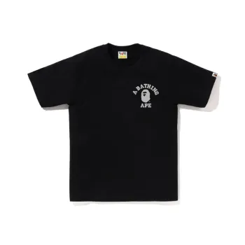 A BATHING APE Honeycomb Camo College Ats Tee
