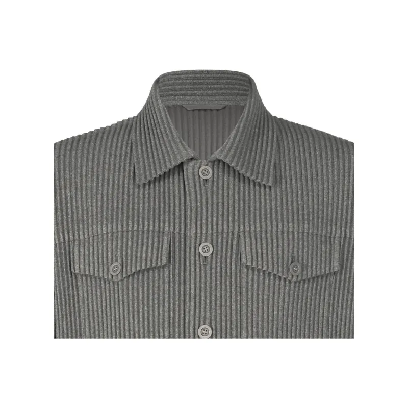Homme Plissé Issey Miyake Wool Like Light Blouson-1