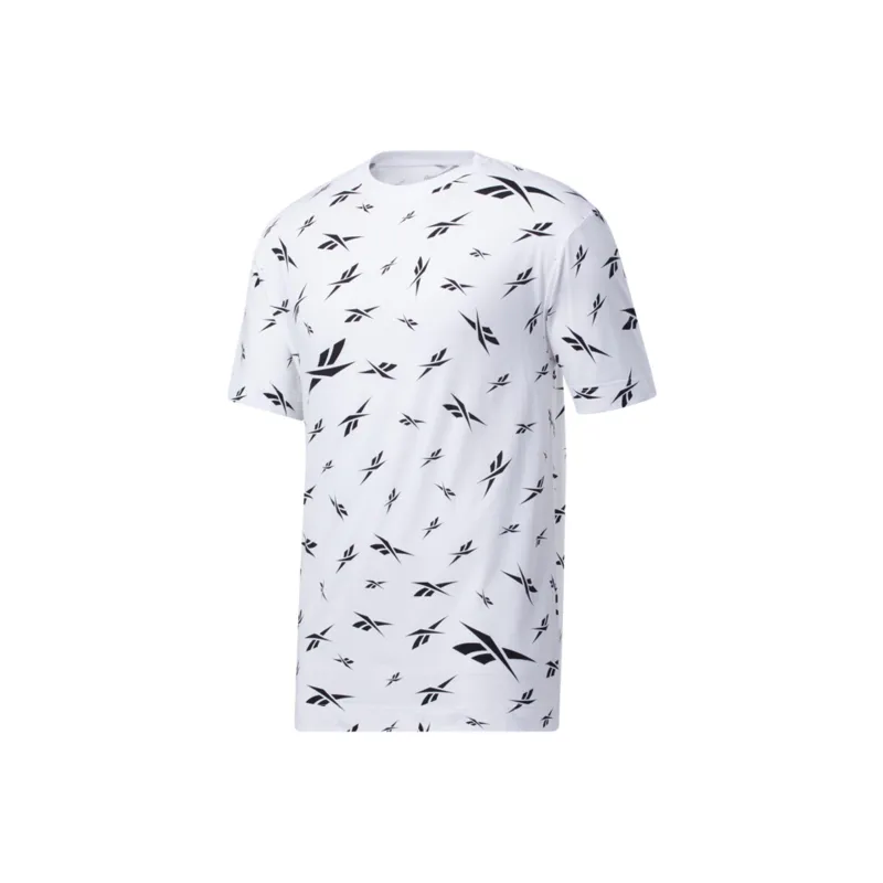 Reebok Te Aop Vector Tee T-Shirt Men's White-0