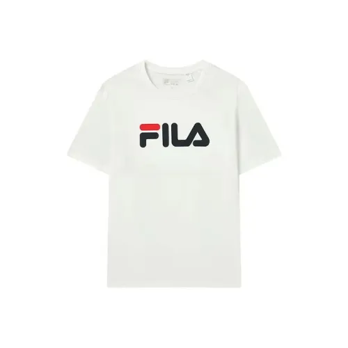 FILA Set-in Sleeve T-Shirt Unisex White