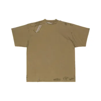 Balenciaga FW22 T-Shirt Unisex Army Green