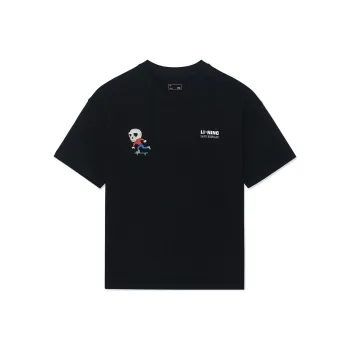 LiNing Li Ning X Phil Hackett, Pablo Lentile United T Shirts Unisex Black