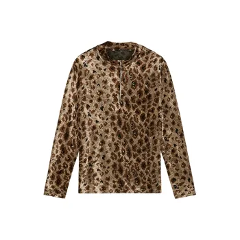 DAVID NAMAN T-Shirt Men's Leopard