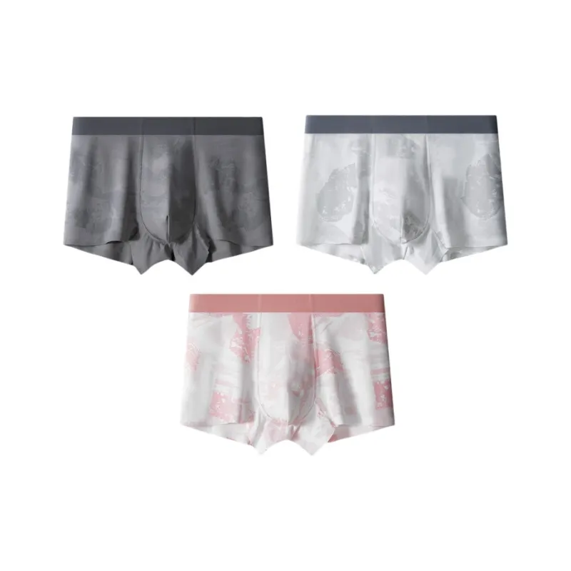 Qiao Ni Tong Underpants Men's 3 Pack-0
