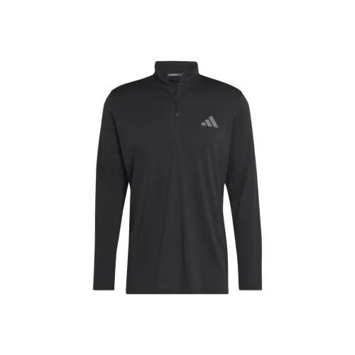 Adidas Train Essentials Seasonal Training 1/4 Zip Long Sleeve Tee