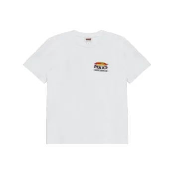 GUESS Originals X Pink's Hot Dogs Tee T-Shirt Men's White