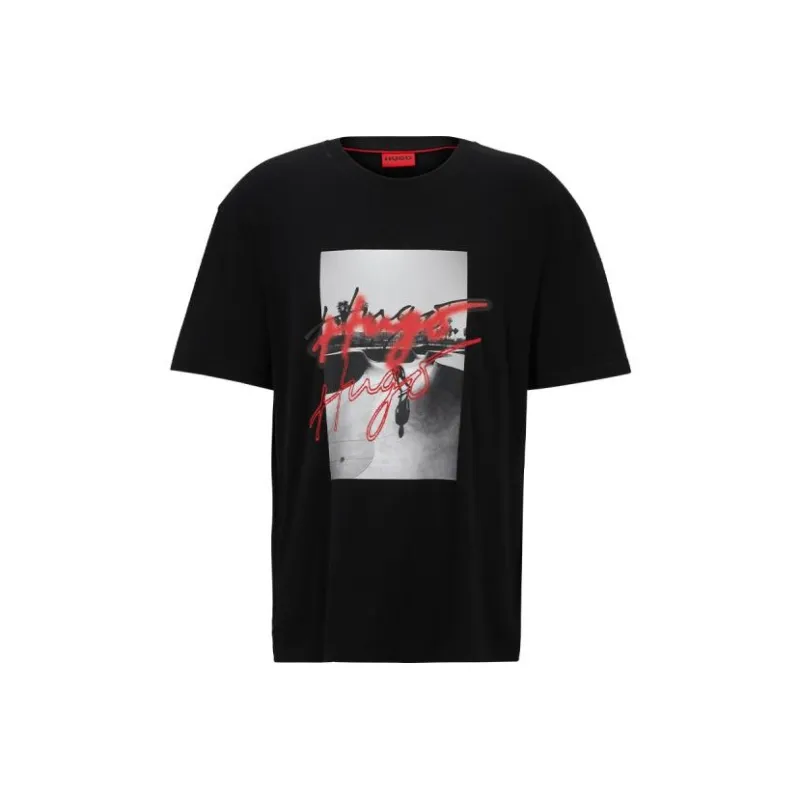 HUGO BOSS T Shirts Unisex Black-0