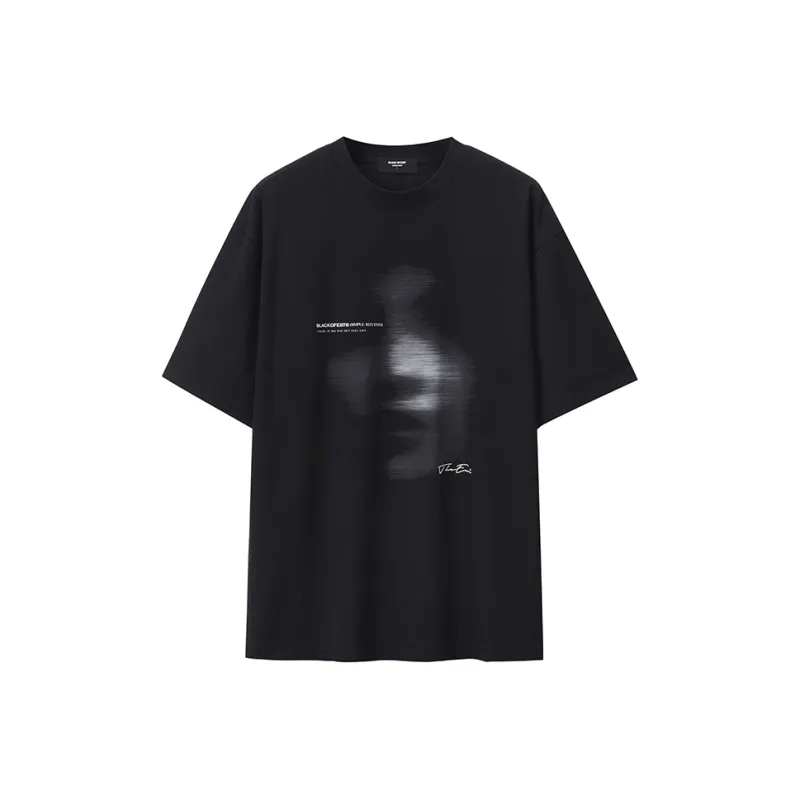 BLACK OF EXIT T Shirts Men-0
