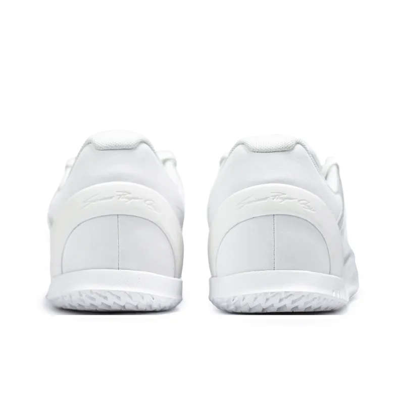 Serious Player Only Player 1 Cushioned Slip Resistant Abrasion Resistant Low Top Basketball Shoes Men's White-3