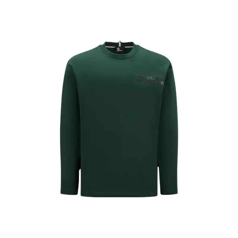 Moncler T Shirts Men Green-0