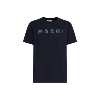 MARNI Floral Logo T Shirt