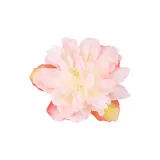 Pink White Flower Hair Clip