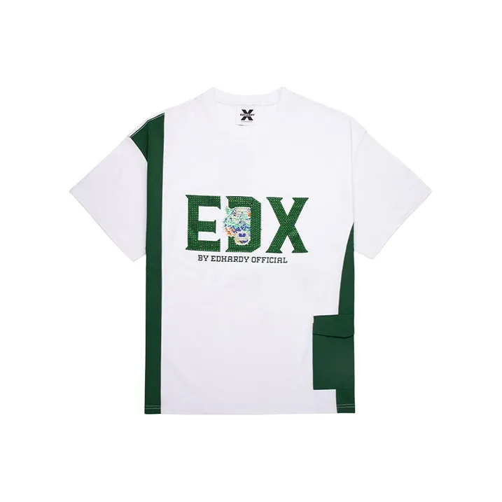 ED HARDY X T Shirts Unisex White-0