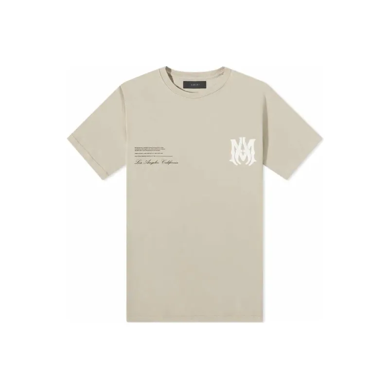 AMIRI T-Shirts Men Brown-0