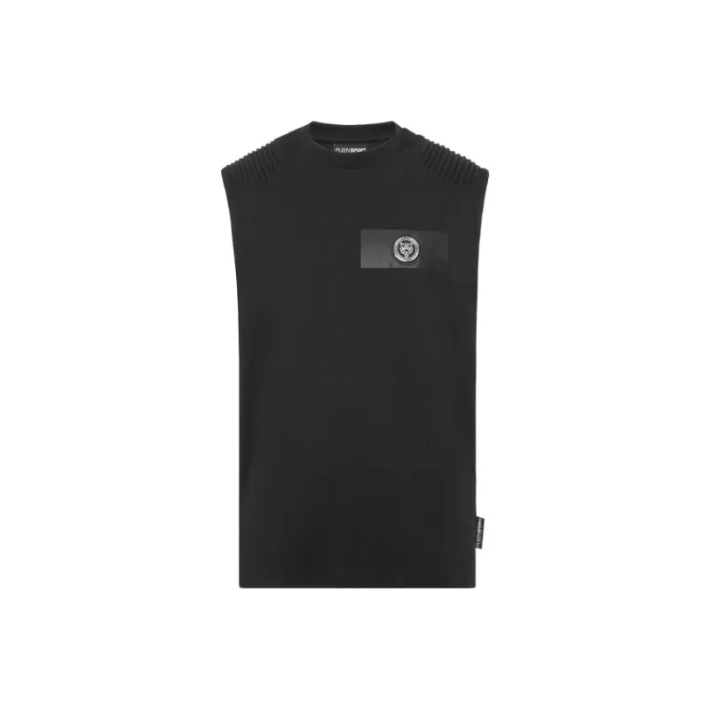 PLEIN SPORT Round Neck Tank Top-0