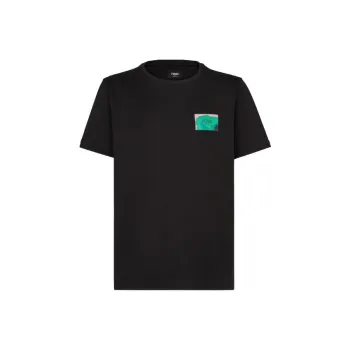 FENDI T Shirts Men Black