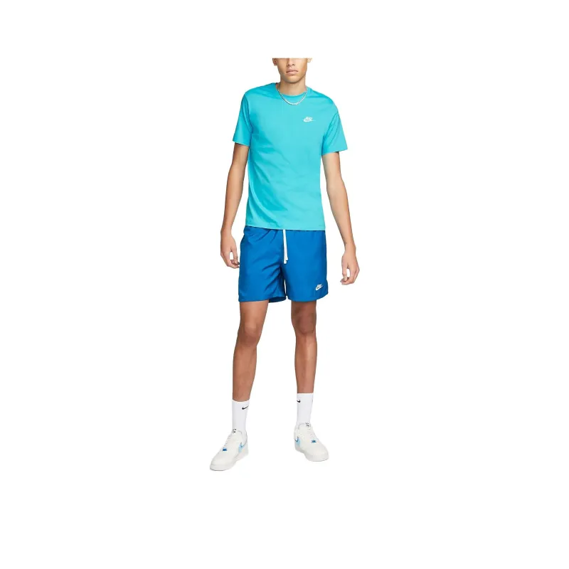 Nike T Shirts Men Lake Blue-0
