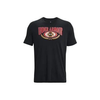 Under Armour Set in Sleeve T Shirt Men's Black
